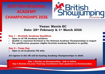 SCHEDULE & INFORMATION - SCOTTISH REGIONAL ACADEMY CHAMPIONSHIPS 2026 SCHEDULE & INFORMATION - SCOTTISH REGIONAL ACADEMY CHAMPIONSHIPS 2026
